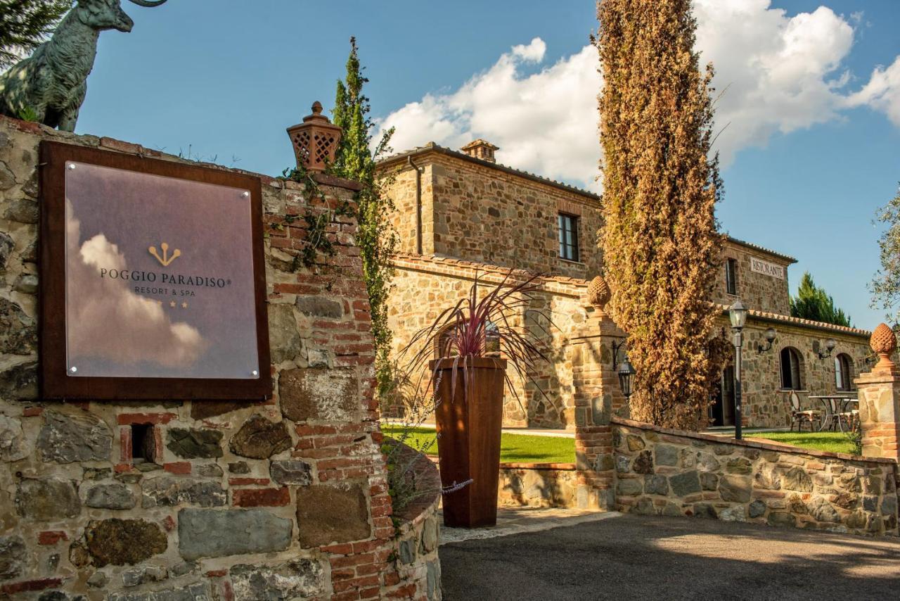 Poggio Paradiso Resort & Spa Montefollonico Exterior foto